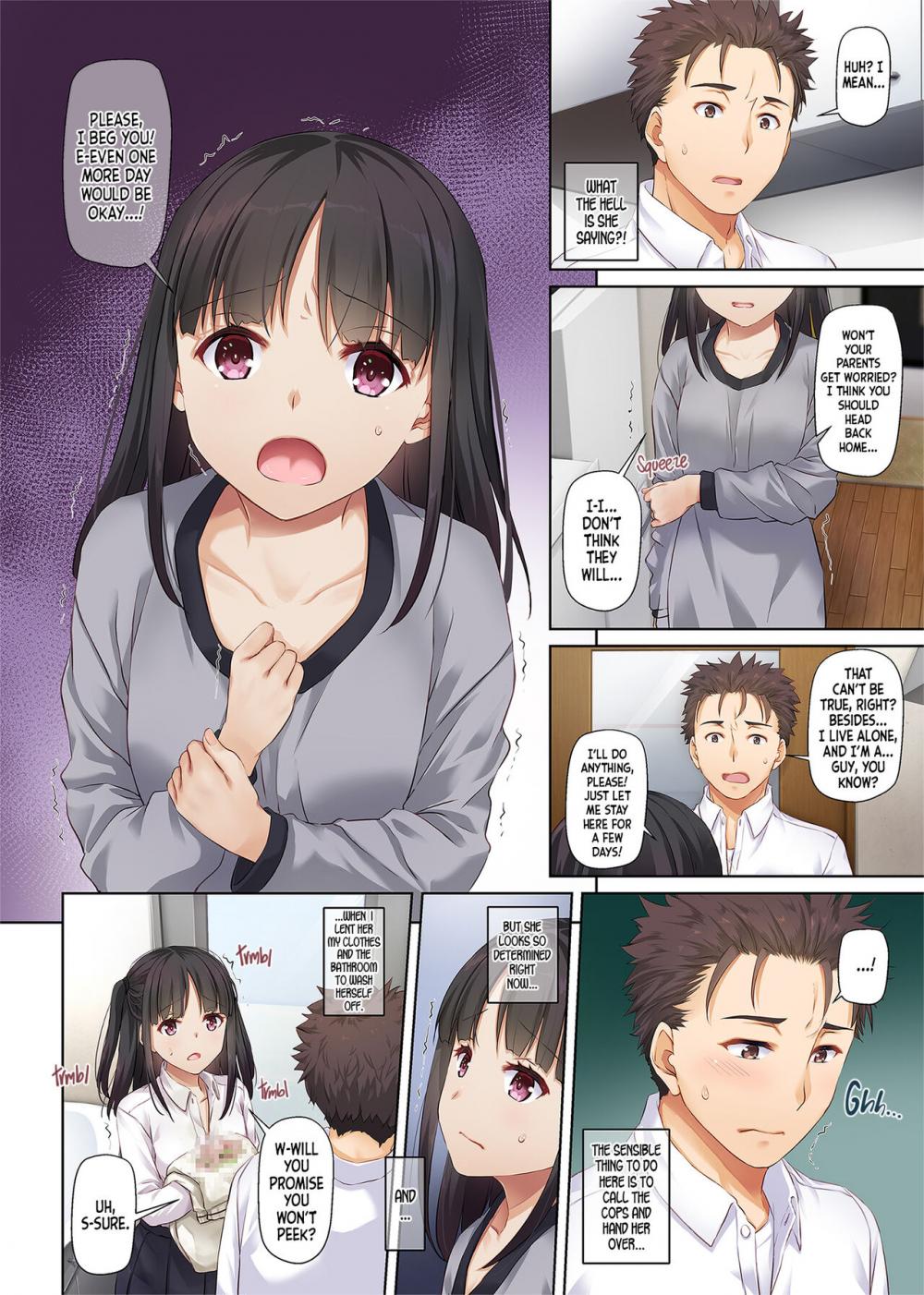 Hentai Manga Comic-Living Together with a Runaway Girl DLO-11-Read-10